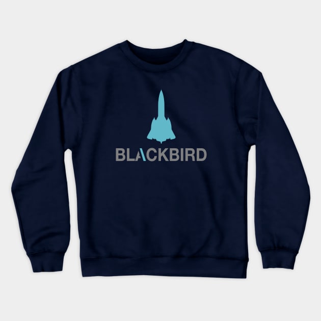 SR-71 Blackbird Crewneck Sweatshirt by Tailgunnerstudios